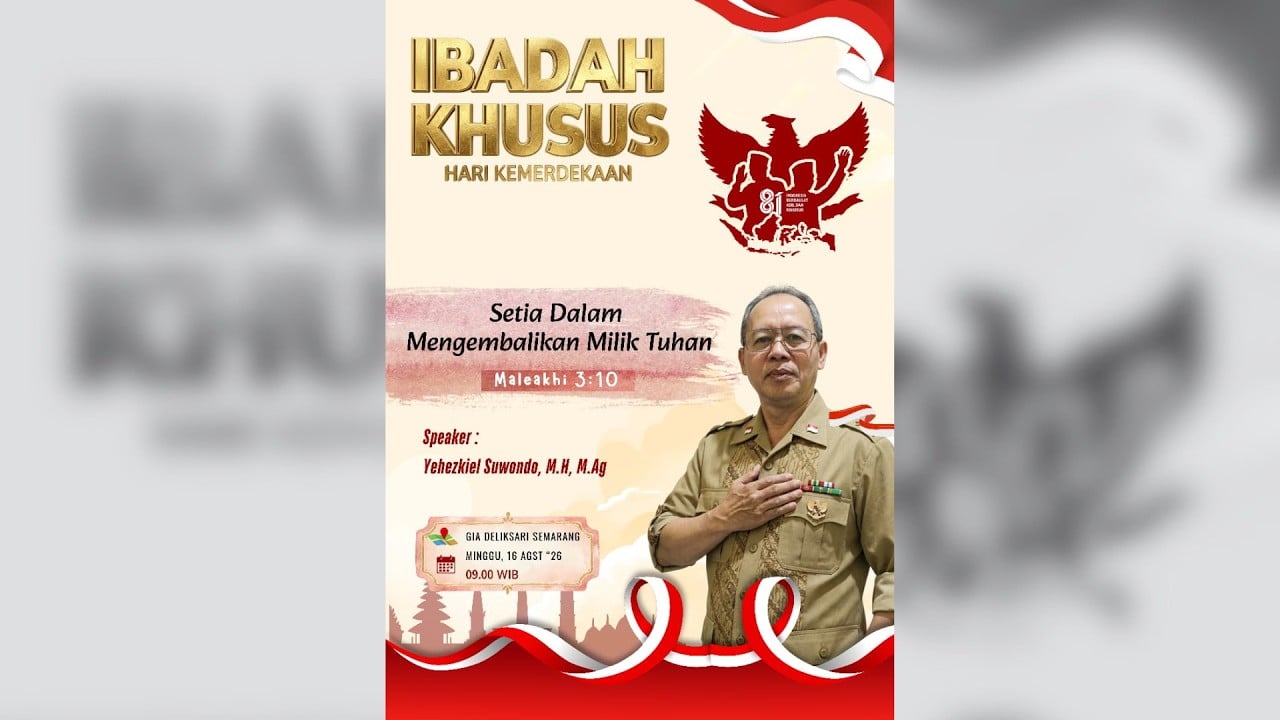 Pdt. Yohanes Sutono, S.Th., M.Ag.